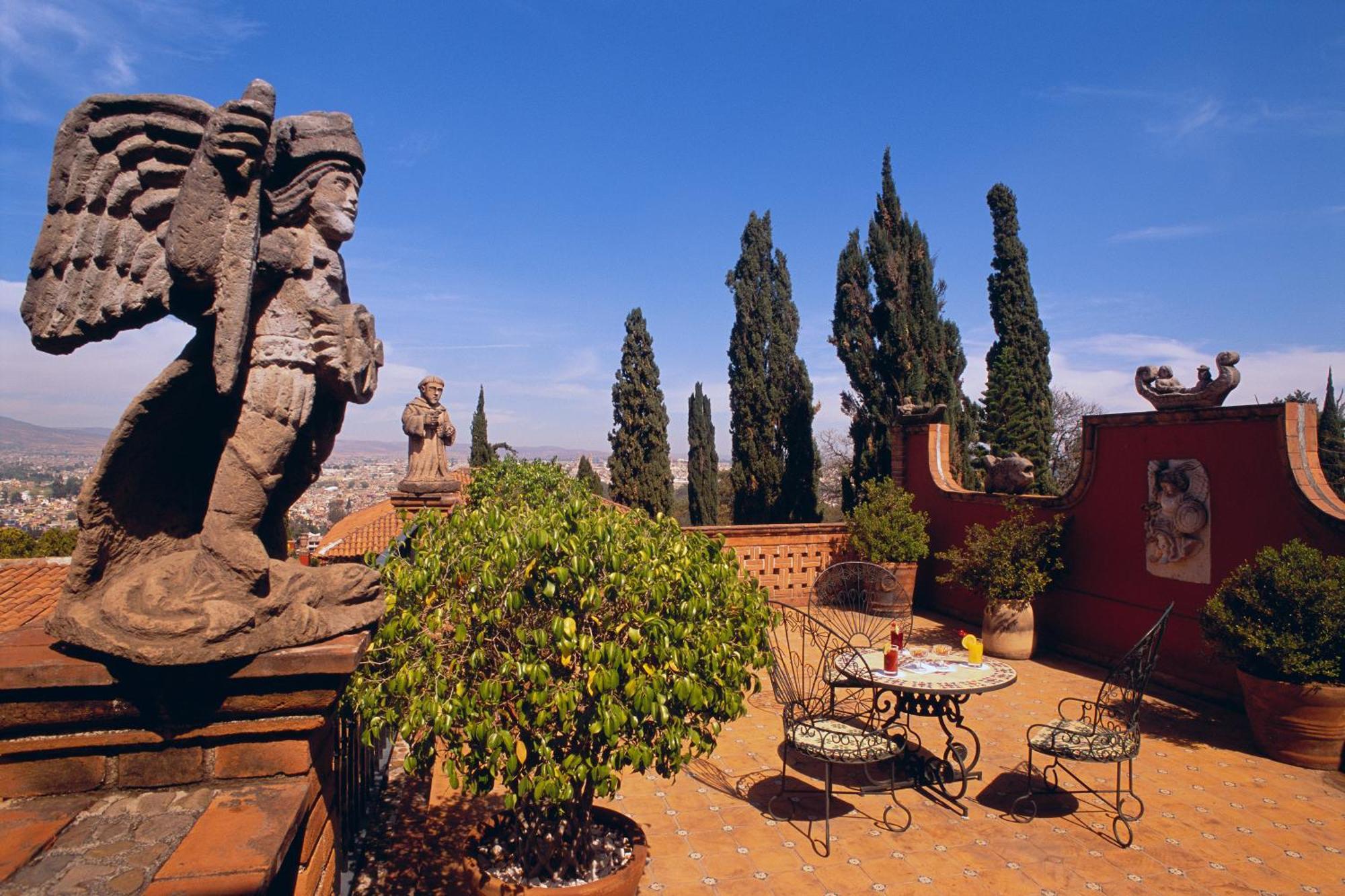 Villa Montana Hotel & Spa มอเรเลีย ร้านอาหาร รูปภาพ